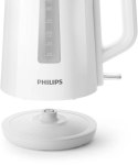 Philips Kettle HD9318/70 Electric, 2200 W, 1.7 L, Plastic, 360° rotational base, White