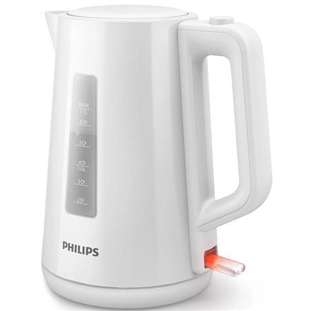 Philips Kettle Series 3000 HD9318/00 Electric, 2200 W, 1.7 L, Plastic, 360° rotational base, White Philips Kettle Series 3000 HD9318/00 Electric, 2200 W, 1.7 L, Plastic, 360° rotational base, White