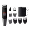 Philips Trimmer 9-in-1 Face and Hair Multigroom series 5000 MG5720/15 Cordless, Number of length steps 11, Black