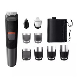 Philips Trimmer 9-in-1 Face and Hair Multigroom series 5000 MG5720/15 Cordless, Number of length steps 11, Black