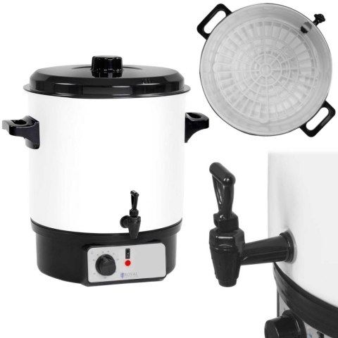 Podgrzewacz warnik do grzańca grzanego wina kawy z kranem 1800W 27L Podgrzewacz warnik do grzańca grzanego wina kawy z kranem 1800W 27L