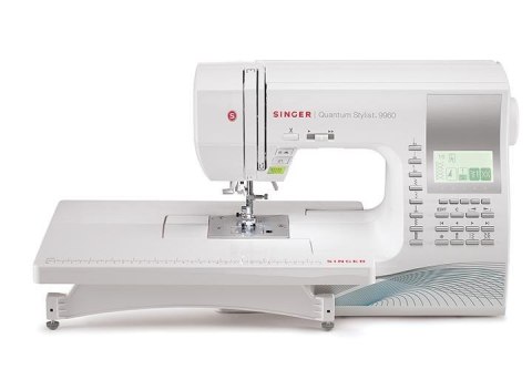 Singer Sewing Machine Quantum Stylist™ 9960 Number of stitches 600, Number of buttonholes 13, White Singer Sewing Machine Quantum Stylist™ 9960 Number of stitches 600, Number of buttonholes 13, White