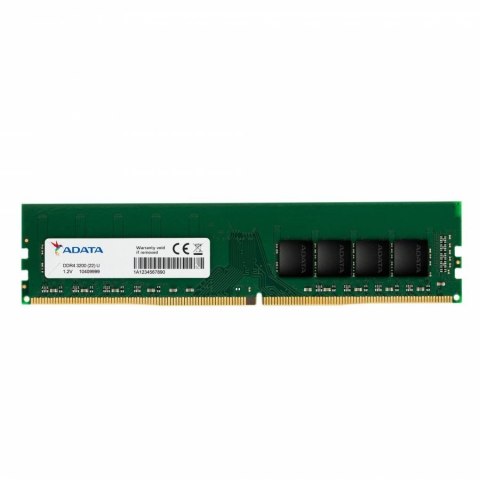 ADATA Premier DDR4 RAM 8 GB, U-DIMM, 3200 MHz, PC/server, Registered No, ECC No ADATA Premier DDR4 RAM 8 GB, U-DIMM, 3200 MHz, PC/server, Registered No, ECC No