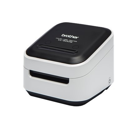 Brother VC-500W Colour, ZINK Zero-Ink, Label Printer, Wi-Fi, Black/ grey Brother VC-500W Colour, ZINK Zero-Ink, Label Printer, Wi-Fi, Black/ grey