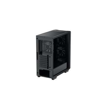 Deepcool MID TOWER CASE CC560 Side window, Black, Mid-Tower, Power supply included No
