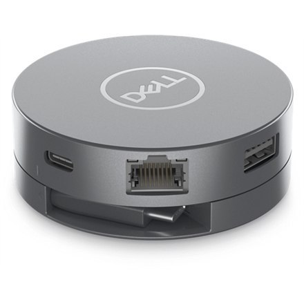 Dell 6-in-1 USB-C Multiport Adapter DA305 0.12 m, Grey, USB Type-C Dell 6-in-1 USB-C Multiport Adapter DA305 0.12 m, Grey, USB Type-C