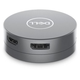 Dell 6-in-1 USB-C Multiport Adapter DA305 0.12 m, Grey, USB Type-C