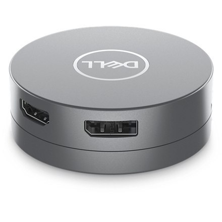 Dell 6-in-1 USB-C Multiport Adapter DA305 0.12 m, Grey, USB Type-C Dell 6-in-1 USB-C Multiport Adapter DA305 0.12 m, Grey, USB Type-C