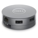 Dell 6-in-1 USB-C Multiport Adapter DA305 0.12 m, Grey, USB Type-C
