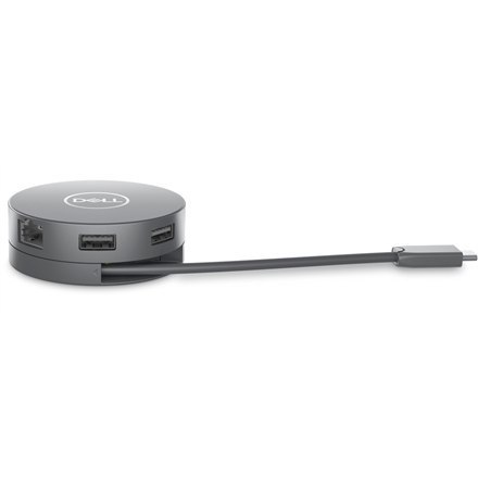Dell 6-in-1 USB-C Multiport Adapter DA305 0.12 m, Grey, USB Type-C Dell 6-in-1 USB-C Multiport Adapter DA305 0.12 m, Grey, USB Type-C
