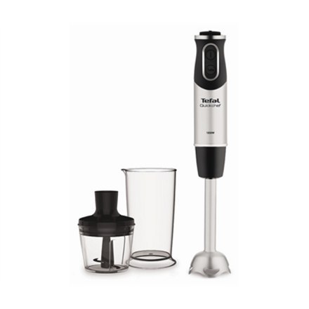 TEFAL Blender Quickchef 2-in-1 HB659838 Hand Blender, 1000 W, Number of speeds 20, Turbo mode, Chopper, Stainless steel