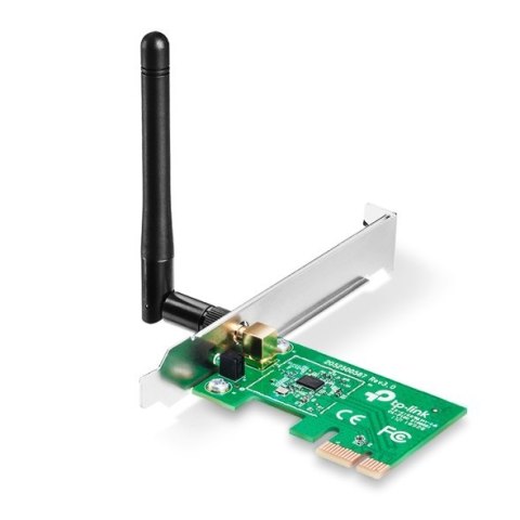 TP-LINK TL-WN781ND, PCI Express Adapter 2.4GHz, 802.11n, 150Mbps, 1xDetachable antennas 2dBi TP-LINK TL-WN781ND, PCI Express Adapter 2.4GHz, 802.11n, 150Mbps, 1xDetachable antennas 2dBi