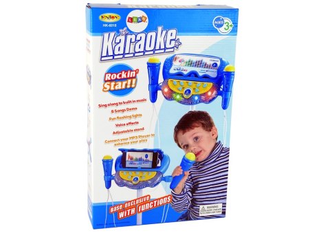Zestaw Do Karaoke Muzyczne Pianinko Mikrofon MP3 Zestaw Do Karaoke Muzyczne Pianinko Mikrofon MP3
