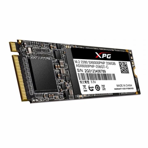 ADATA XPG SX6000 Pro PCIe Gen3x4 256 GB, SSD interface M.2 NVME, Write speed 1200 MB/s, Read speed 2100 MB/s