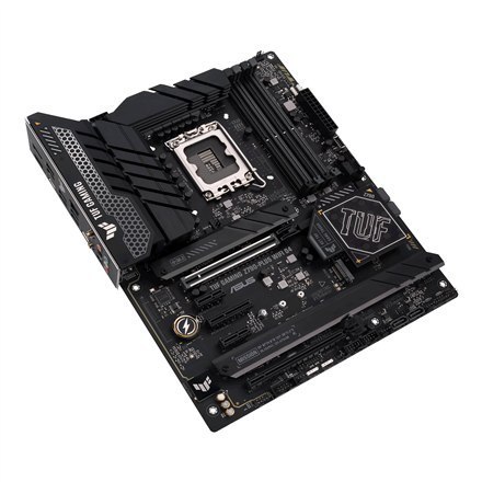 Asus TUF GAMING Z790-PLUS WIFI D4 Processor family Intel, Processor socket LGA1700, DDR4 DIMM, Memory slots 4, Supported hard d Asus TUF GAMING Z790-PLUS WIFI D4 Processor family Intel, Processor socket LGA1700, DDR4 DIMM, Memory slots 4, Supported hard d