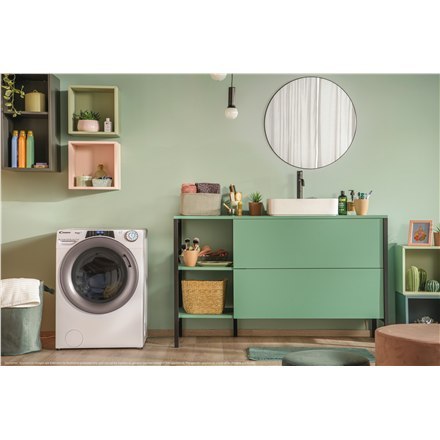 Candy Washing Machine RP 496BWMR/1-S	 Energy efficiency class A, Front loading, Washing capacity 9 kg, 1400 RPM, Depth 53 cm, Wi