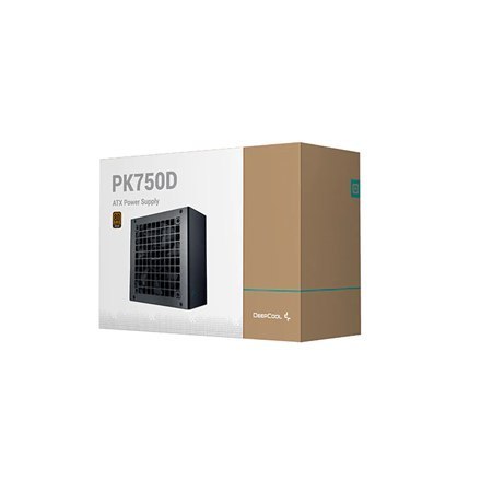 Deepcool PSU PK750D 80 PLUS Bronze ATX12V V2.4, 750 W