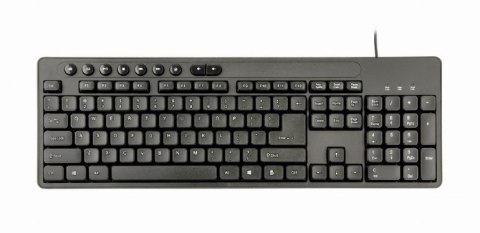 Gembird Multimedia desktop set KBS-UM-04 USB Keyboard, Wired, Mouse included, US, Black Gembird Multimedia desktop set KBS-UM-04 USB Keyboard, Wired, Mouse included, US, Black