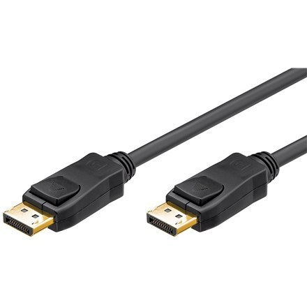 Goobay 65923 DisplayPort connector cable 1.2, gold-plated, 2m Goobay 65923 DisplayPort connector cable 1.2, gold-plated, 2m