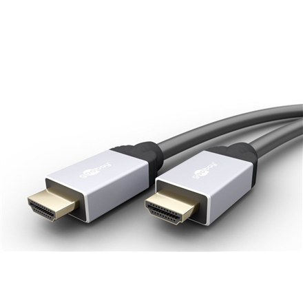 Goobay 75053 HighSpeed HDMI™ connection cable with Ethernet, 1m Goobay 75053 HighSpeed HDMI™ connection cable with Ethernet, 1m