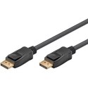 Goobay DisplayPort Connector Cable 1.4 49970 Black, DP to DP, 3 m