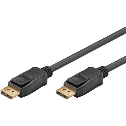Goobay DisplayPort Connector Cable 1.4 49970 Black, DP to DP, 3 m