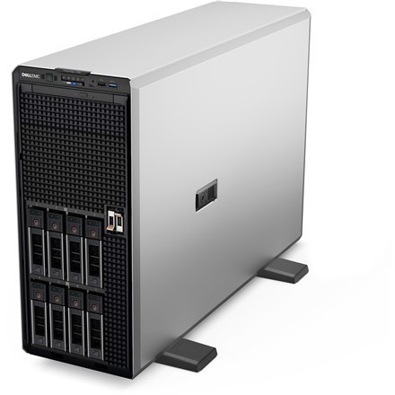 Dell PowerEdge T550 Tower, Intel Xeon, Silver 4310, 2.1 GHz, 18 MB, 24T, 12C, No RAM, No HDD, Up to 8 x 3.5", PERC H755, Power s Dell PowerEdge T550 Tower, Intel Xeon, Silver 4310, 2.1 GHz, 18 MB, 24T, 12C, No RAM, No HDD, Up to 8 x 3.5", PERC H755, Power s