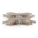 Digitus DN-93912 Field Termination Coupler CAT 6A, 500 MHz for AWG 22-26, fully shielded with metal srew cap