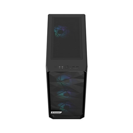 Fractal Design Meshify 2 Compact Lite RGB Black TG Light, Mid-Tower, Power supply included No Fractal Design Meshify 2 Compact Lite RGB Black TG Light, Mid-Tower, Power supply included No