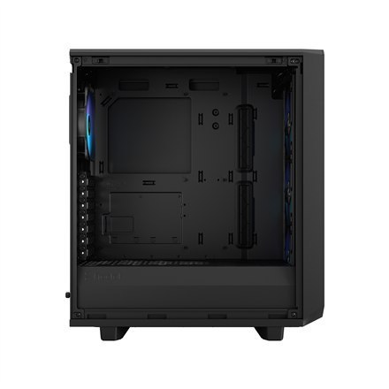 Fractal Design Meshify 2 Compact Lite RGB Black TG Light, Mid-Tower, Power supply included No Fractal Design Meshify 2 Compact Lite RGB Black TG Light, Mid-Tower, Power supply included No
