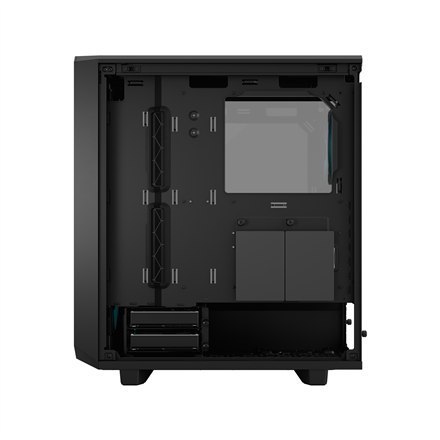 Fractal Design Meshify 2 Compact Lite RGB Black TG Light, Mid-Tower, Power supply included No Fractal Design Meshify 2 Compact Lite RGB Black TG Light, Mid-Tower, Power supply included No