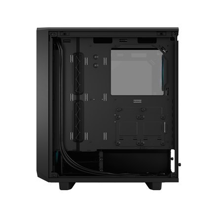 Fractal Design Meshify 2 Compact Lite RGB Black TG Light, Mid-Tower, Power supply included No Fractal Design Meshify 2 Compact Lite RGB Black TG Light, Mid-Tower, Power supply included No