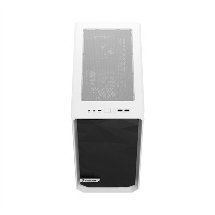 Fractal Design Meshify 2 Mini White TG clear tint, mATX, Power supply included No Fractal Design Meshify 2 Mini White TG clear tint, mATX, Power supply included No
