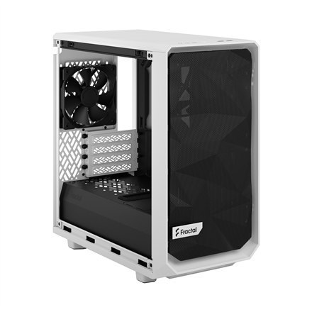 Fractal Design Meshify 2 Mini White TG clear tint, mATX, Power supply included No Fractal Design Meshify 2 Mini White TG clear tint, mATX, Power supply included No