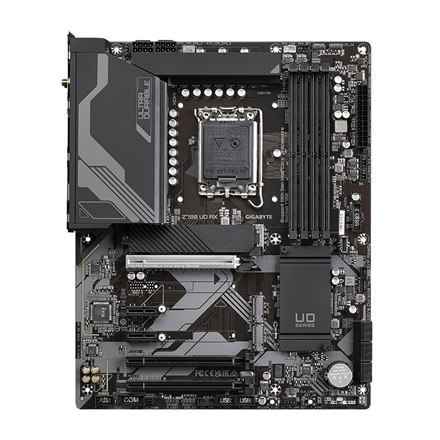 Gigabyte Z790 UD AX 1.0 M/B Processor family Intel, Processor socket LGA1700, DDR4 DIMM, Memory slots 4, Supported hard disk dr