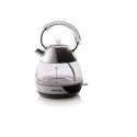 Gorenje Kettle K17GPD Electric, 2200 W, 1.7 L, Glass/Stainless steel, 360° rotational base, Stainless Steel