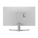 LG Monitor with VESA DisplayHDR 27UP600-W 27 ", IPS, UHD, 3840 x 2160 pixels, 16:9, 5 ms, 400 cd/m², Black/Silver, Headphone Out