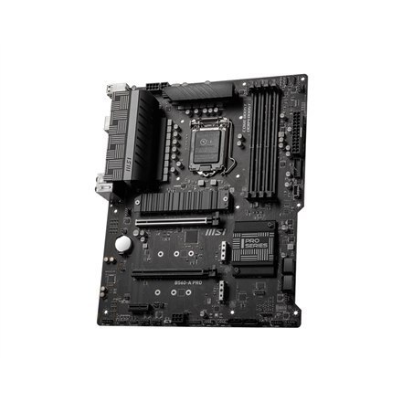 MSI B560-A PRO Processor family Intel, Processor socket LGA1200, DDR4 DIMM, Memory slots 4, Supported hard disk drive interface