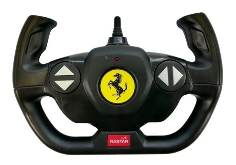 Auto R/C Ferrari Rastar 1:14 Czerwone na pilota Auto R/C Ferrari Rastar 1:14 Czerwone na pilota