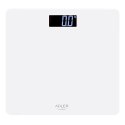 Adler Bathroom scale AD 8157w Maximum weight (capacity) 150 kg, Accuracy 100 g, Body Mass Index (BMI) measuring, White