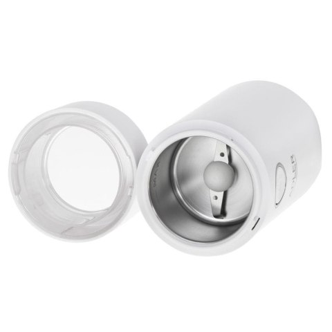 Adler Coffee grinder AD4446wg 150 W, Coffee beans capacity 75 g, Lid safety switch, White Adler Coffee grinder AD4446wg 150 W, Coffee beans capacity 75 g, Lid safety switch, White