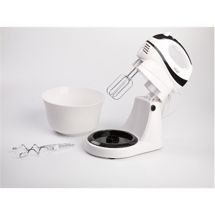 Adler Mixer AD 4206 Mixer with bowl, 300 W, Number of speeds 5, Turbo mode, White Adler Mixer AD 4206 Mixer with bowl, 300 W, Number of speeds 5, Turbo mode, White