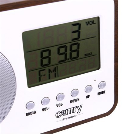 Camry Digital Radio CR 1153 White/woden, 5 W Camry Digital Radio CR 1153 White/woden, 5 W