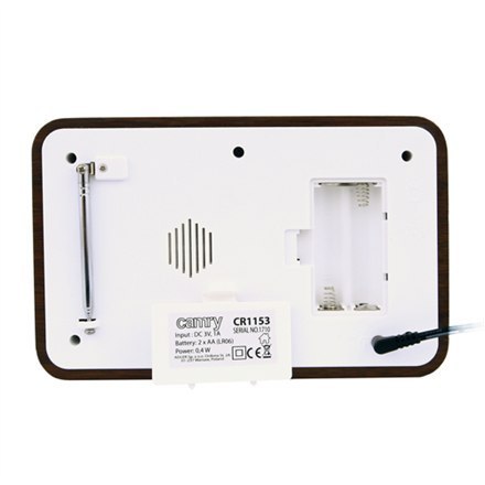 Camry Digital Radio CR 1153 White/woden, 5 W Camry Digital Radio CR 1153 White/woden, 5 W