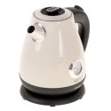 Camry Kettle with a thermometer CR 1344 Electric, 2200 W, 1.7 L, Stainless steel, 360° rotational base, Cream