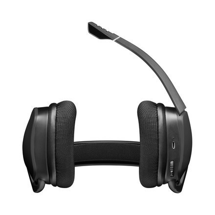 Corsair Wireless Premium Gaming Headset with 7.1 Surround Sound VOID RGB ELITE Built-in microphone, Carbon, Over-Ear Corsair Wireless Premium Gaming Headset with 7.1 Surround Sound VOID RGB ELITE Built-in microphone, Carbon, Over-Ear