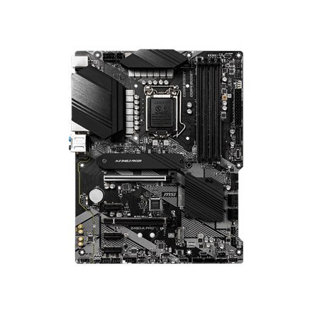 MSI Z490-A PRO Processor family Intel, Processor socket LGA1200, DDR4, Memory slots 4, Chipset Intel Z, ATX
