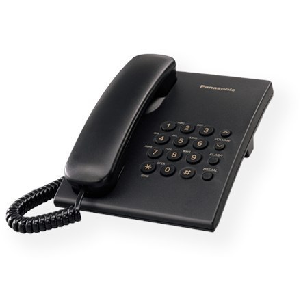 Panasonic Corded KX-TS500FXB 475 g, 150 x 200 x 96 mm, Black Panasonic Corded KX-TS500FXB 475 g, 150 x 200 x 96 mm, Black