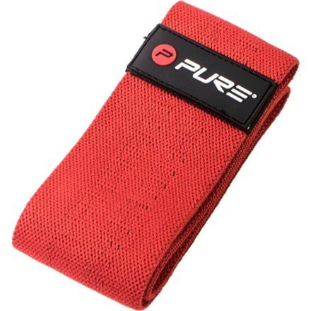 Pure2Improve Textile Resistance Band Heavy 45 kg, Red, 100% Polyester Pure2Improve Textile Resistance Band Heavy 45 kg, Red, 100% Polyester