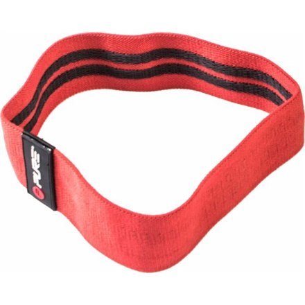 Pure2Improve Textile Resistance Band Heavy 45 kg, Red, 100% Polyester Pure2Improve Textile Resistance Band Heavy 45 kg, Red, 100% Polyester